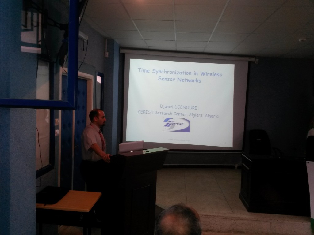 Keynote #1: Time Synchronization in Wireless Sensor Networks_Dr. Djamel DJENOURI