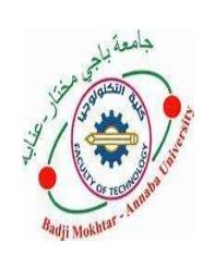 Badji Mokhtar University – Faculty of Technology